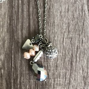 Long Silver Necklace